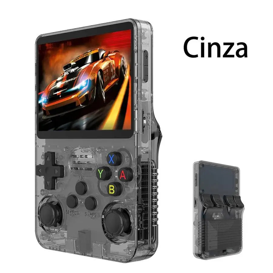 Console Portátil R36S Retrô com 15.000 Jogos Clássicos