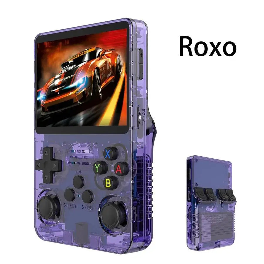 Console Portátil R36S Retrô com 15.000 Jogos Clássicos