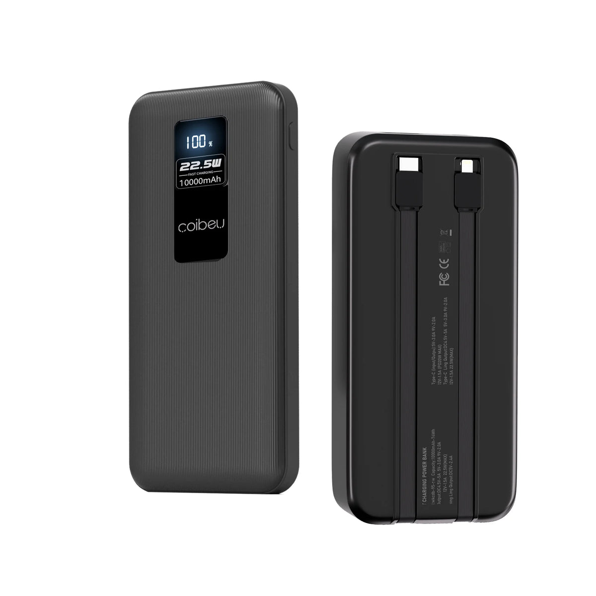 Power Bank Portátil 23W – Bateria Externa 10.000mAh ou 20.000mAh