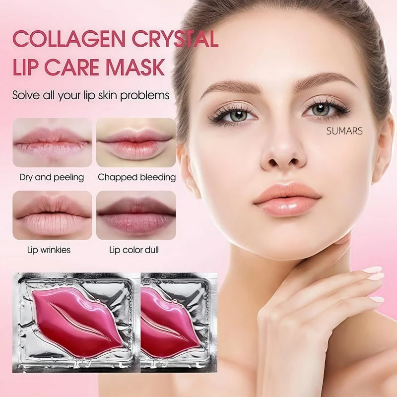 Kit com 10 Máscaras Labiais Hidratantes DADIVA – Cuidados para os Lábios