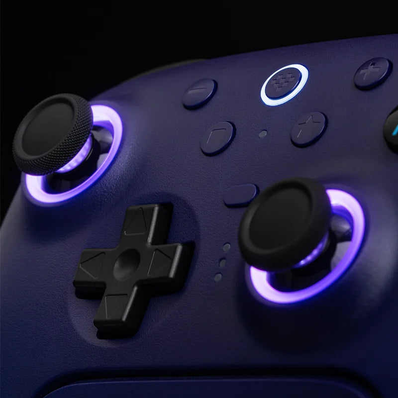 Controle 8BitDo Ultimate 2 Wireless com Joysticks TMR, RGB e Gatilhos Hall – PC e Android