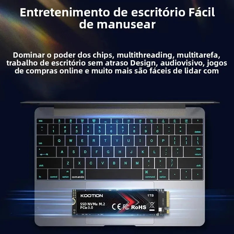 SSD NVMe M.2 2280 KOOTION X15Lite PCIe 3.0 – 256GB e 512GB