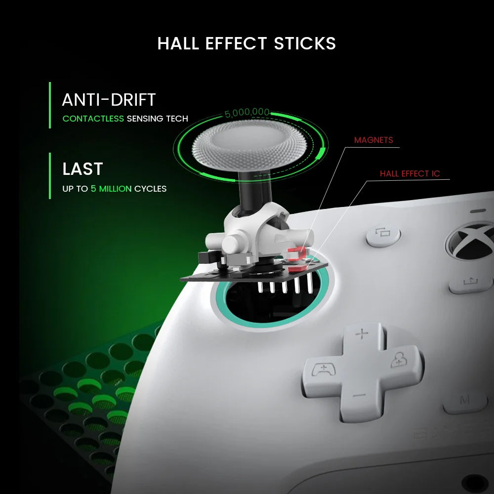Controle GameSir G7 SE com Hall Effect para Xbox Series, Xbox One e PC – Com Fio