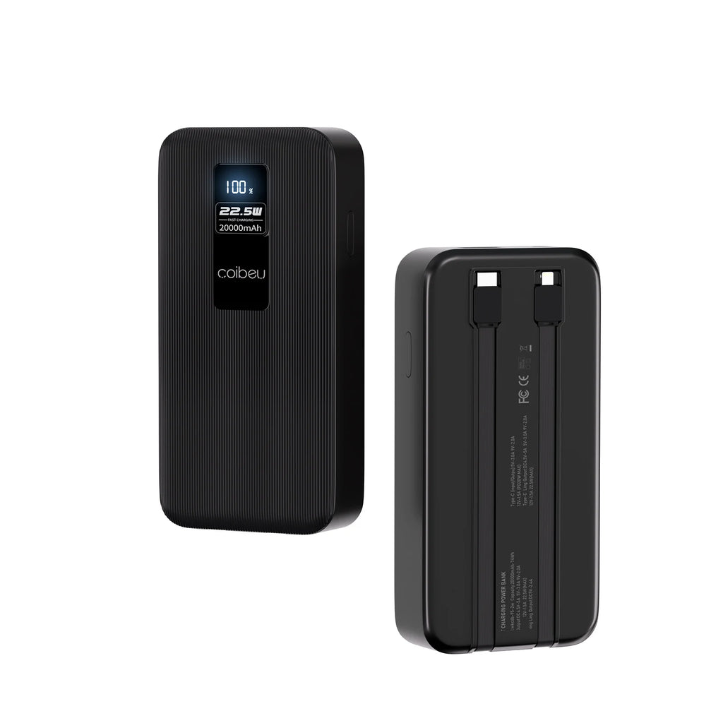 Power Bank Portátil 23W – Bateria Externa 10.000mAh ou 20.000mAh