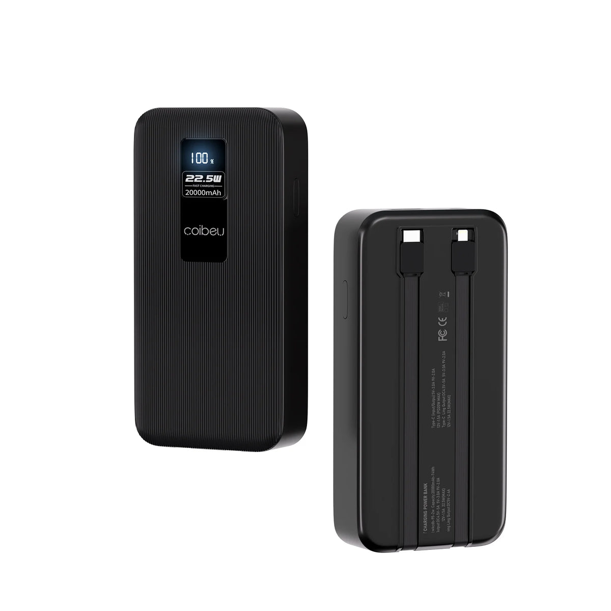 Power Bank Portátil 23W – Bateria Externa 10.000mAh ou 20.000mAh