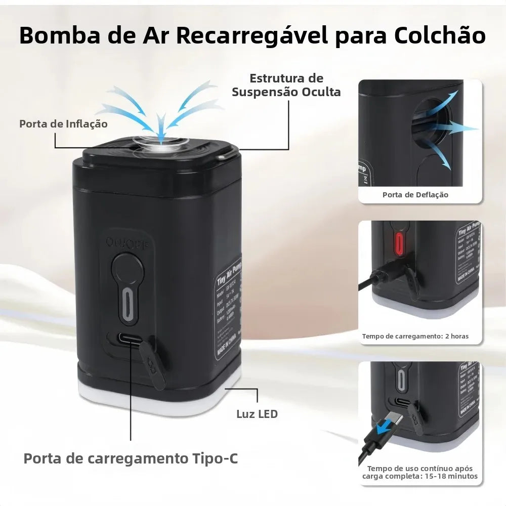Saco a Vácuo 17L com Bomba Elétrica – Mais Espaço na Mala