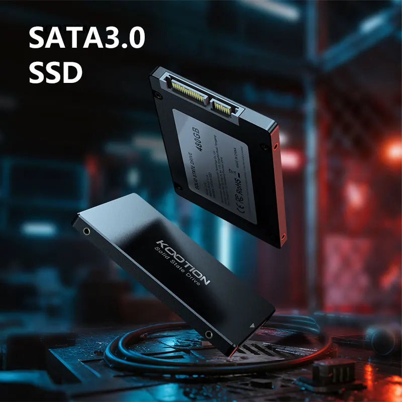 SSD Interno KOOTION SATA III 2,5” para PC e Notebook – 240GB, 256GB, 480GB, 512GB e 1TB