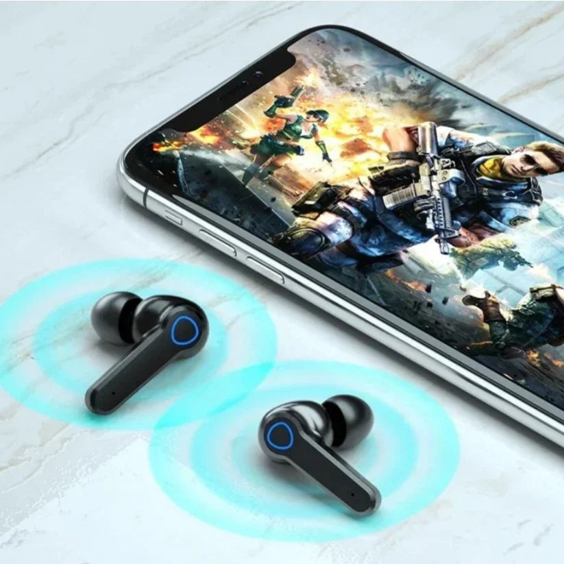 Fone Bluetooth M19 TWS com Estojo Power Bank e Display LED