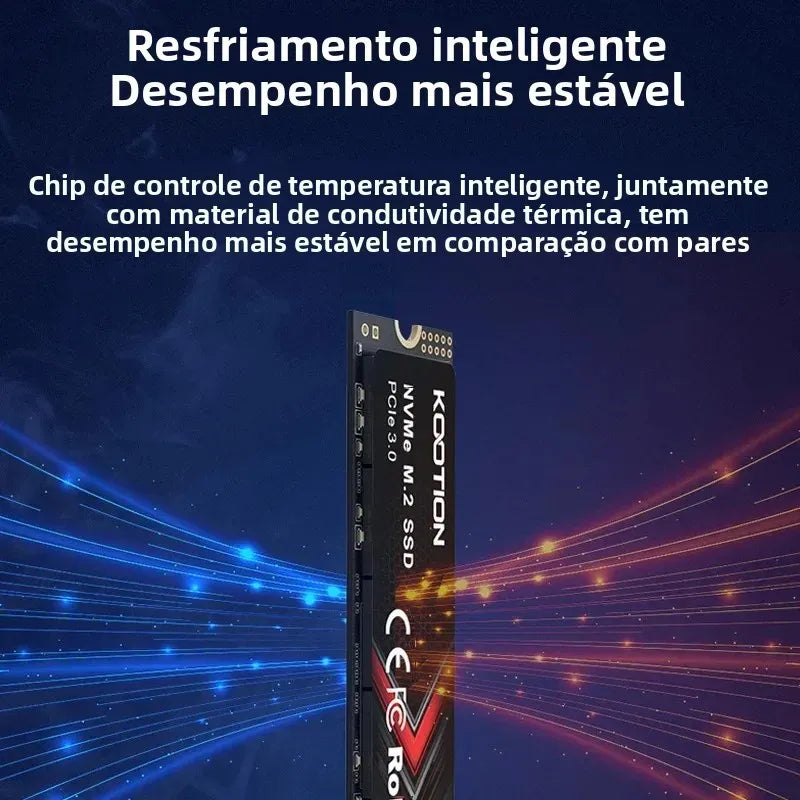 SSD NVMe M.2 2280 KOOTION X15Lite PCIe 3.0 – 256GB e 512GB