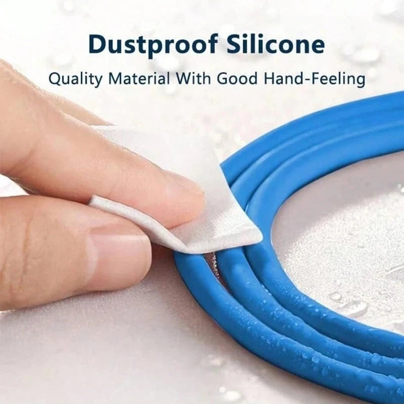 Cabo de Carregamento Rápido de Silicone 1 Metro – USB-C, Lightning e Micro USB